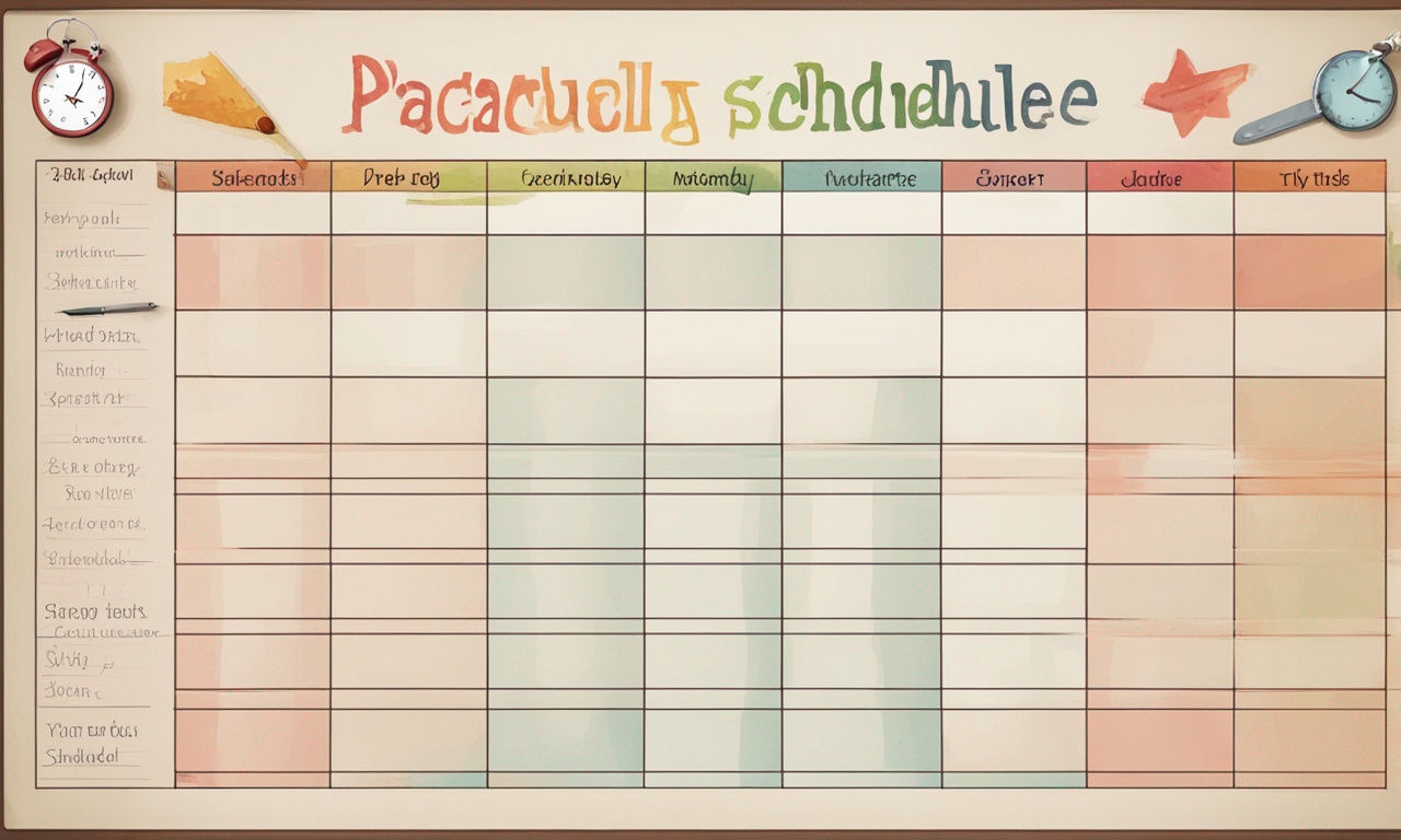 Cara Praktis Membuat Jadwal Aktivitas Rutin