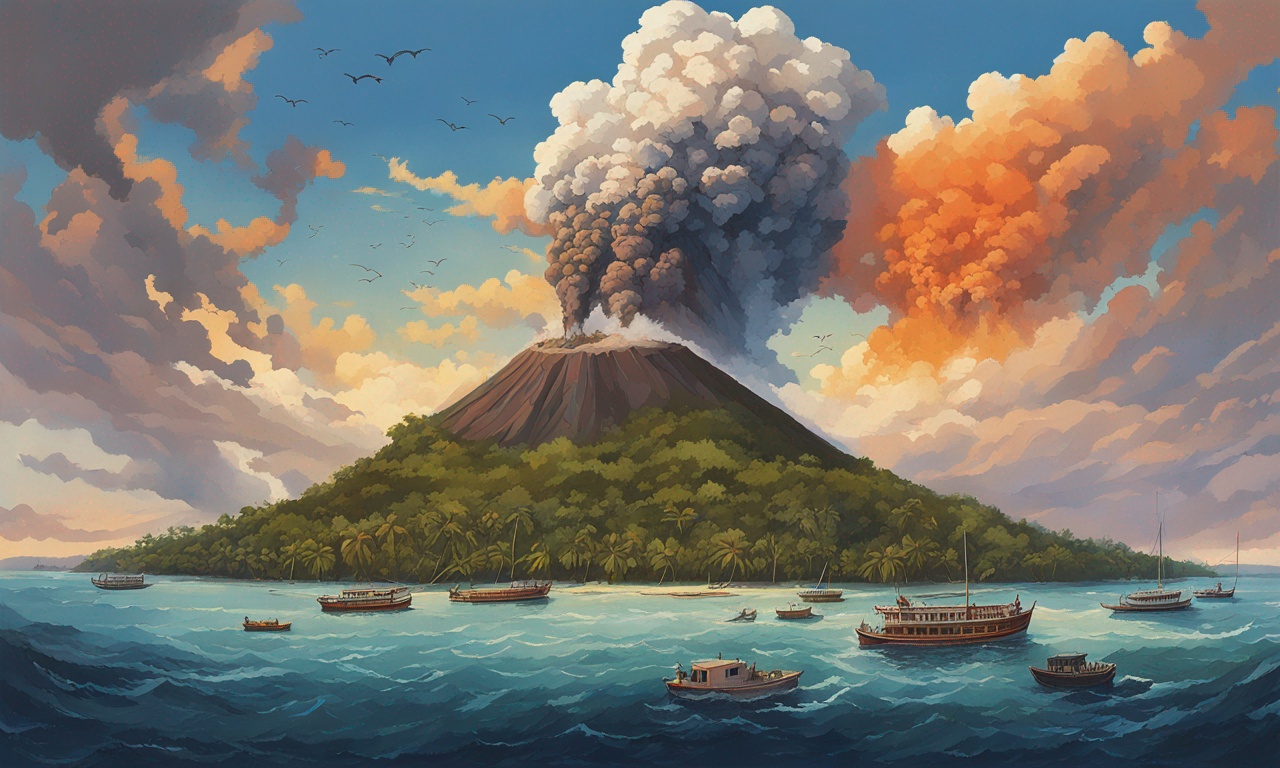 Keajaiban Alam di Gunung Krakatau