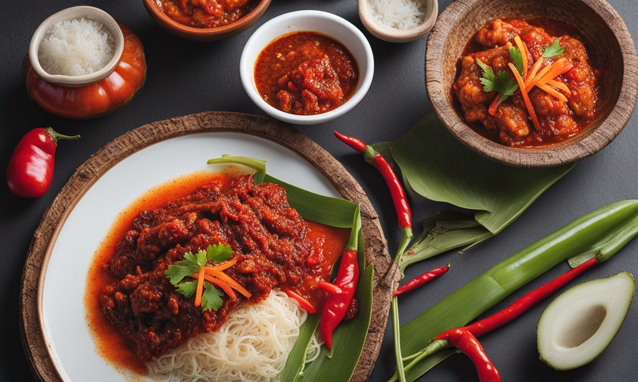 Kuliner Unik dengan Sambal Matah Pedas