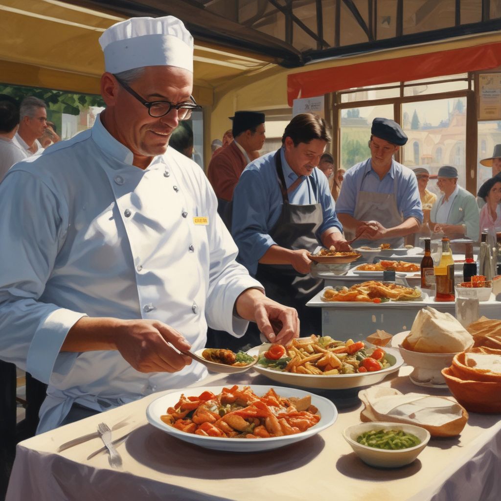 Menjajal Kelezatan Menu Kuliner Internasional di Festival Makanan Dunia