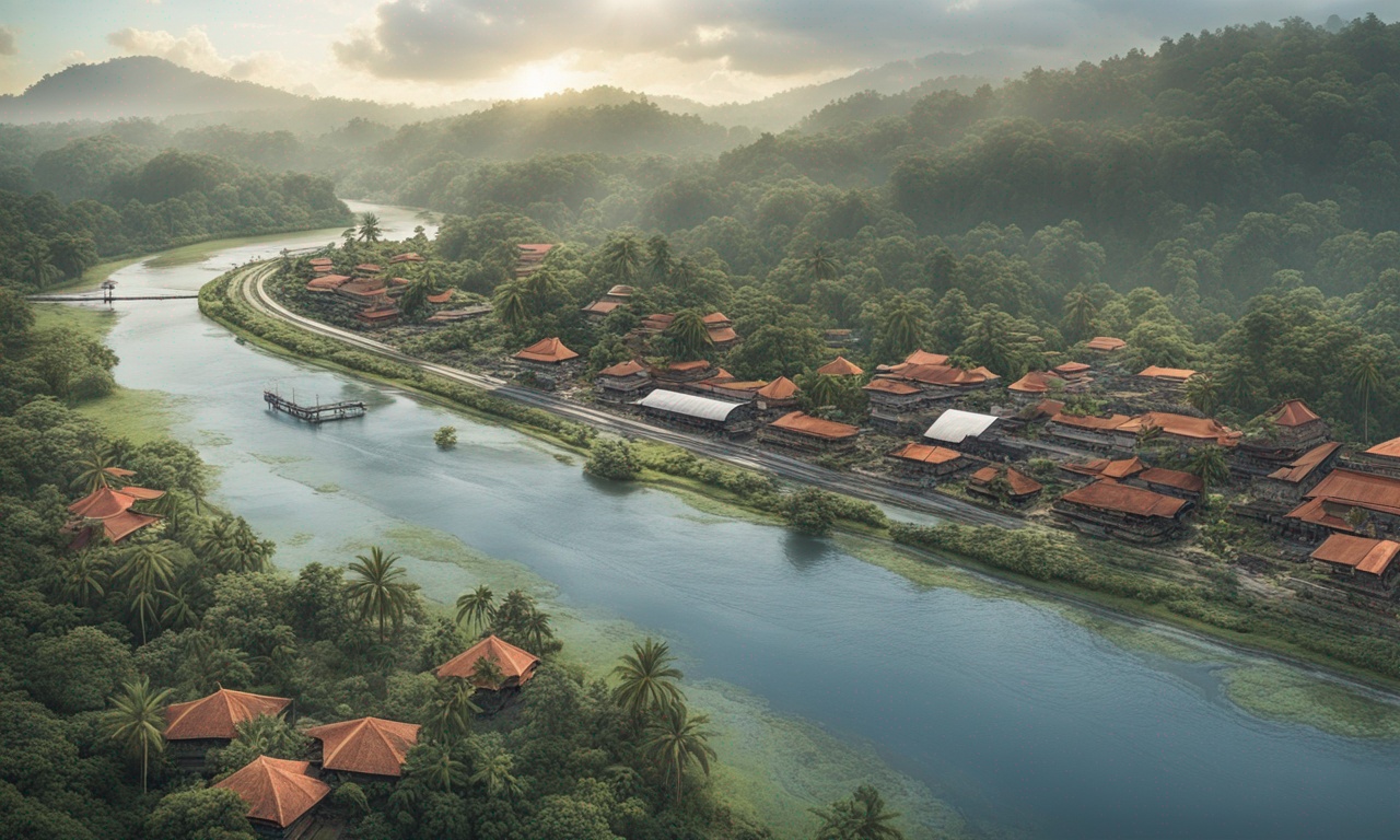 Menyusuri Sungai Melawai Balikpapan