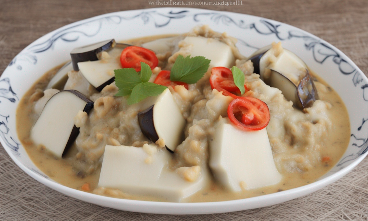 Resep Lodeh Terong dengan Santan Segar