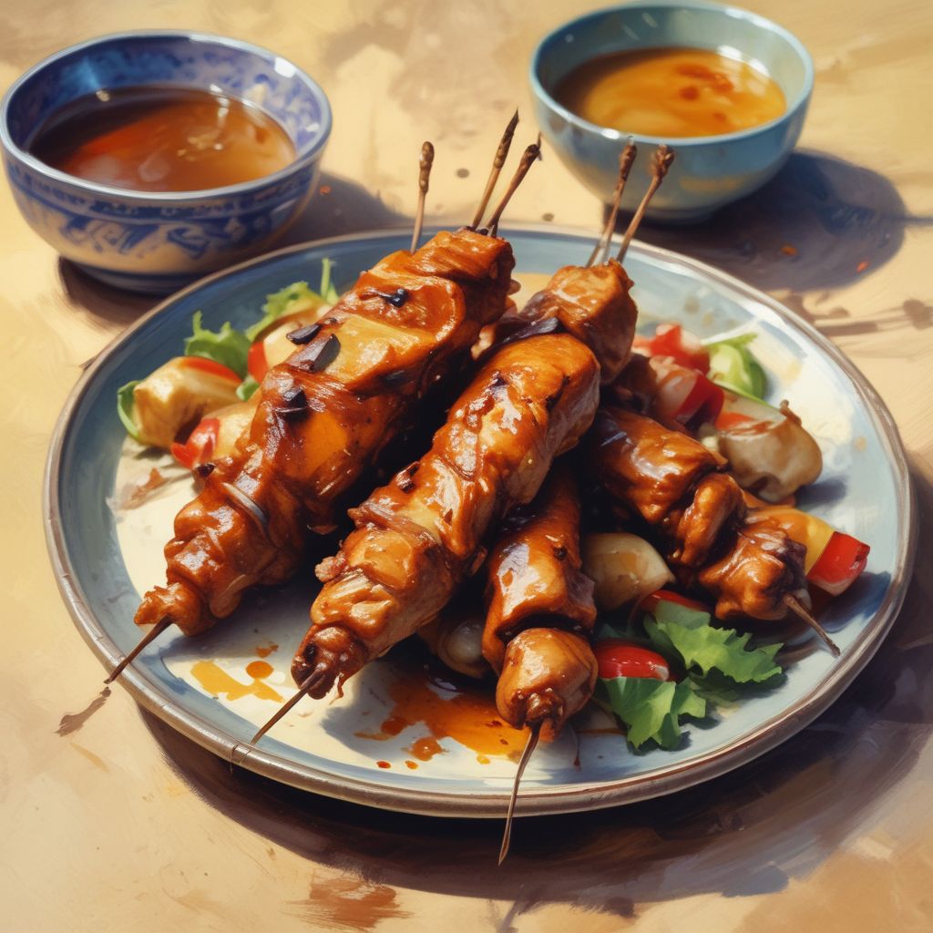 Resep Sate Ayam Bumbu Kecap