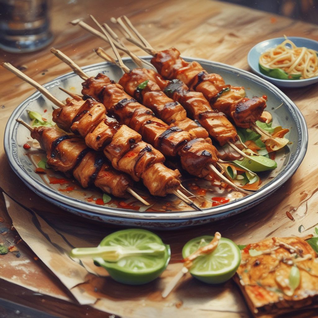 Sate Babi Kecap Manis Gurih