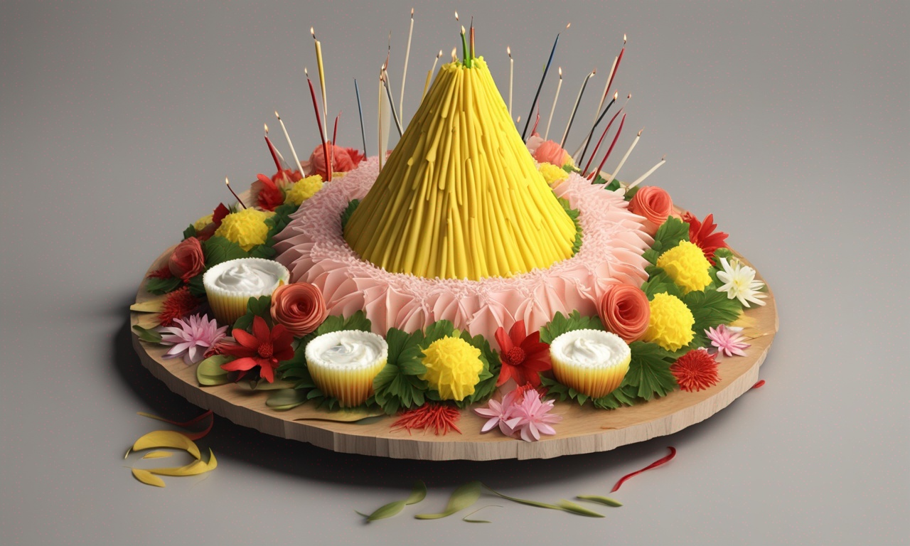 Seni Menghidangkan Tumpeng Ulangtahun