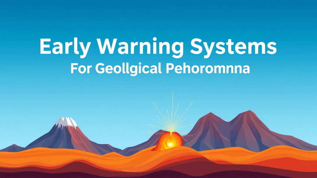 Sistem Peringatan Dini untuk Fenomena Geologi