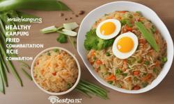 Kombinasi Nasi Goreng Kampung Sehat