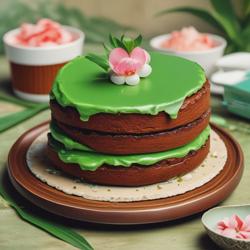 Kue Lumpur Pandan: Manis dan Harum