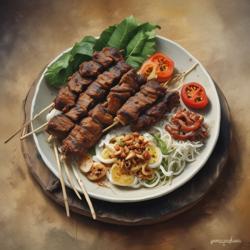 Kuliner Bali: Sate Lilit